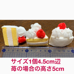 2024年新作追加★受注生産★おままごと用ケーキ★アラカルト一切れチョイス 8枚目の画像