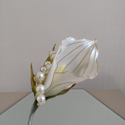 芍薬♡シャクヤク♡大輪♡ディップアート♡アメリカンフラワー