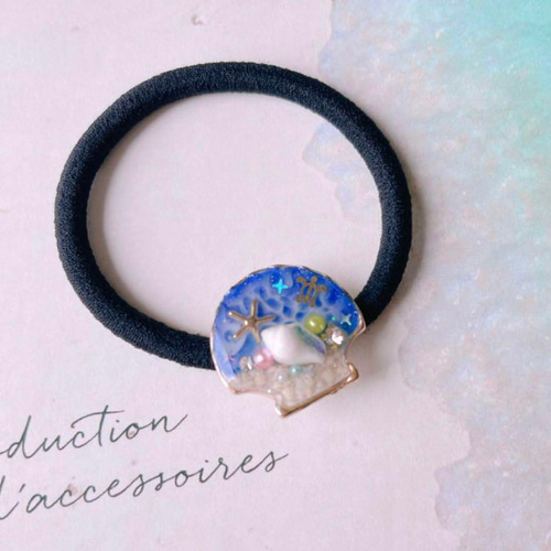 レジン ヘアゴム 女の子 No.958