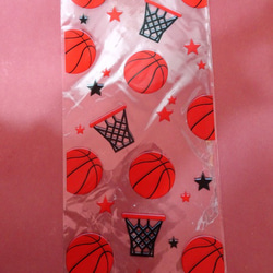 バスケットボール柄のopp袋にクッキー4種類詰め合わせ♪(*^▽^） 6枚目の画像