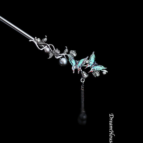 迷蝶のかんざし＊簪＊着物和装 かんざし dreamhouse 通販 17192297