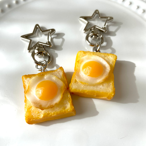 ミニサイズ！選べる！パンの具 星のカラビナ 食品サンプル リアル