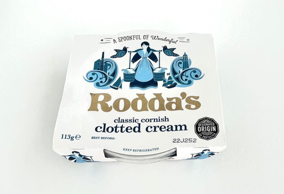 イギリスから輸入の本場クロテットクリーム「Rodda's113g」スコーン専門店だから提供できる本場の味をお届します！ 4枚目の画像