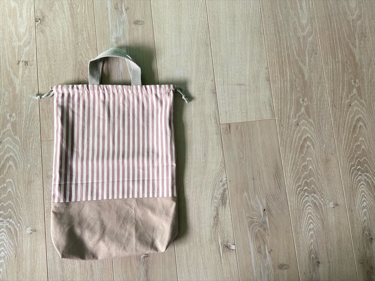 入園入園　入園グッズ　入学グッズ　リバーシブル　レッスンバッグ　5点セット　シンプル　おしゃれ