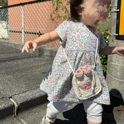 ハートの巾着ポシェット ベビー キッズ 雑貨・その他 Harette. 通販 