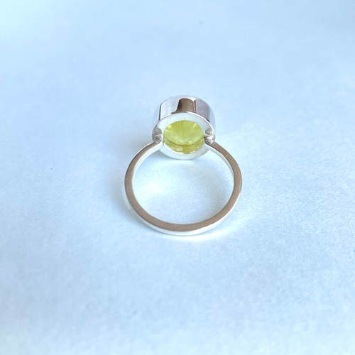 天然石リング9号/プレナイト 7382a10de1ea558a9dc096cd964282