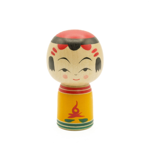 仙台こけし 仙台弁こけしのこけし（やじろうちゃん 弥治郎系 木製