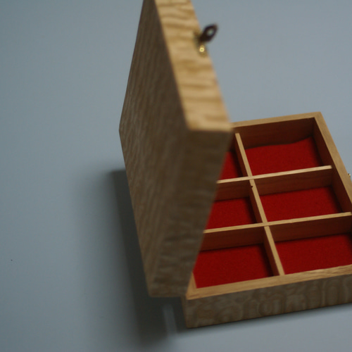 タモ玉杢造り小箱　アクセサリー箱　将棋箱 タモ玉杢造り小箱 アクセサリー箱 将棋箱