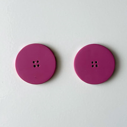 (ワケありな逸品)30mm四つ穴ボタン マーブル模様 ポリマークレイ 黒 黄色 青 ピンク 洗濯できる 服飾資材 13枚目の画像