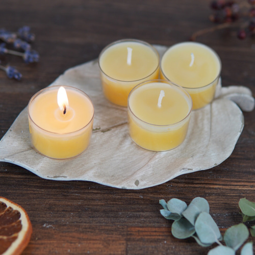 香るミツロウティーライトキャンドル✴︎100% Pure essential oil香り