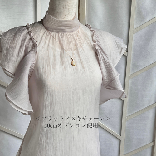 最高品質！プレシャスオパール14kgfネックレス　天然石　ゴールド 14kgf☆大粒☆宝石質プレシャスオパールAAA☆天然石ネックレス