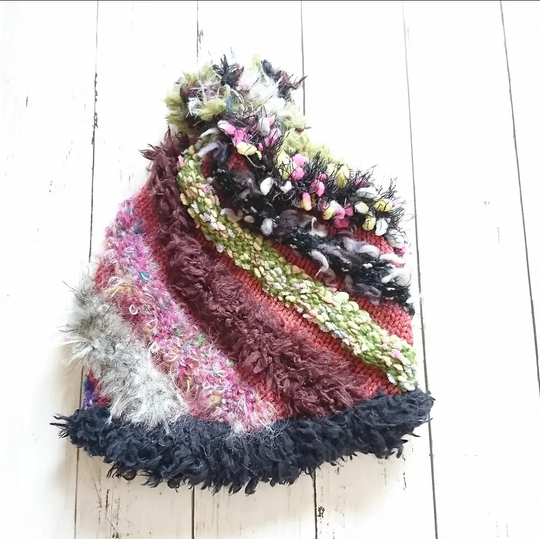 ねじねじキャップ  もこもこファー 4,756円