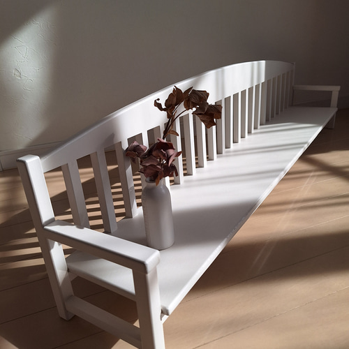 受注製作】全7色 Msize 5～6人掛 ぬいぐるみ用 ベンチ 椅子（チェアー