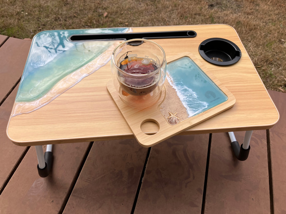 海のサイドテーブル 2枚目の画像