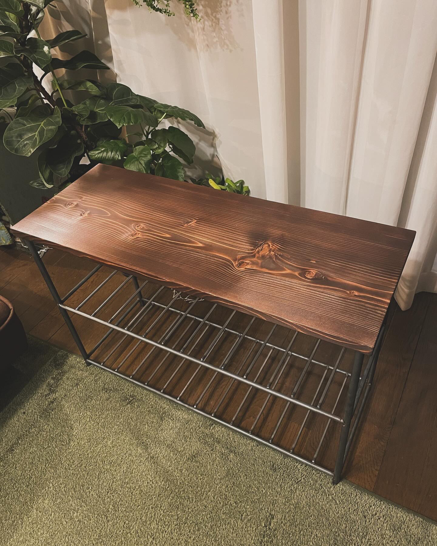 アイアン家具 シェルフ 棚 男前 無骨 ハンドメイド オーダーメイド