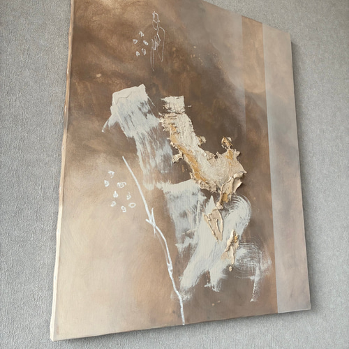 現代アート 65×53㎝ 大きめ モダン 絵画 原画 抽象画 アートパネル