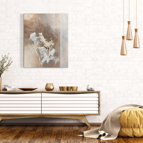 現代アート 65×53㎝ 大きめ モダン 絵画 原画 抽象画 アートパネル