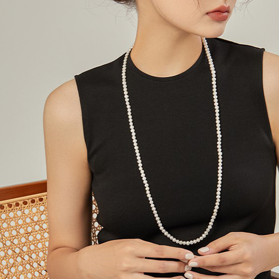 淡水パールのネックレス　真珠 淡水真珠　淡水パール　パール　6月の誕生石　夏の誕生石2024