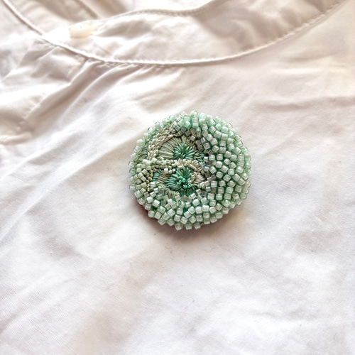 ぷっくりミントグリーン