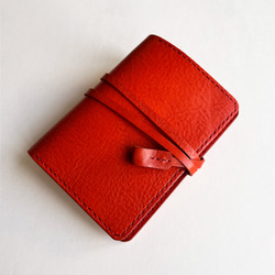 艾曼紐皮革護照夾 x 皇家玫瑰紅 / 客製化禮物 第4張的照片