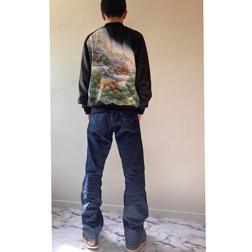M, 1点物,スカジャン,父の日ギフト,おしゃれなパパに,ジャケット
