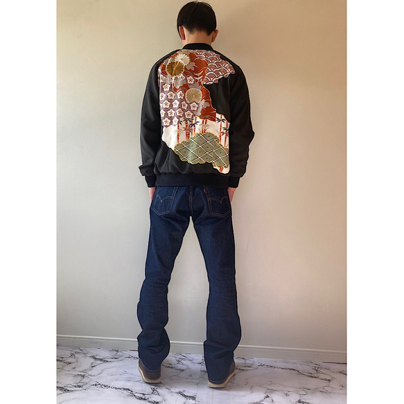 M, 1点物,スカジャン,父の日ギフト,おしゃれなパパに,ジャケット  