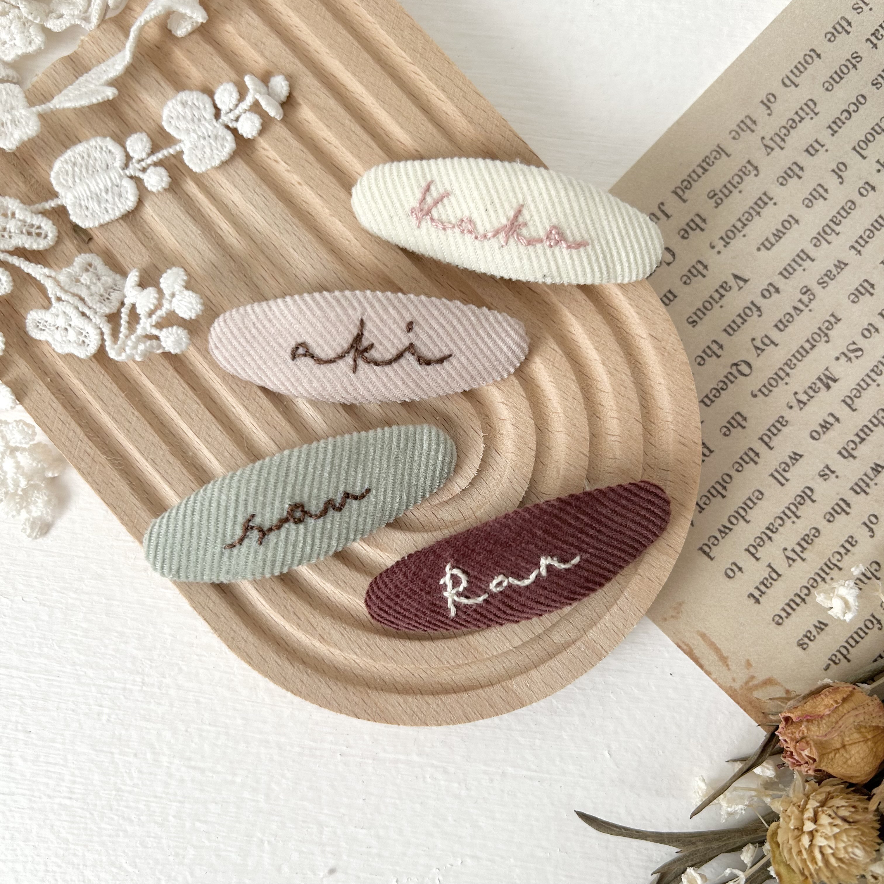 キッズ&ベビー コーデュロイパッチンピン オーダーページ キッズ