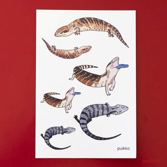 刺青貼紙 青田蜥蜴 第1張的照片