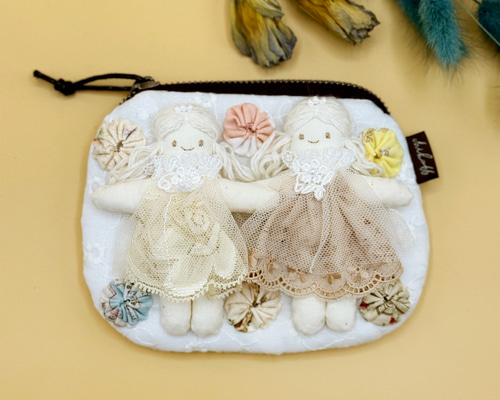 ビートルズ　ふわふわポーチ flapper_bags パワーパフガールズ ポーチ グッズ パワパフ