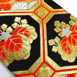 [(16)1831] 日式花紋86.5cm/蜀江花卉圖案/掛毯、桌布等/日式 第6張的照片