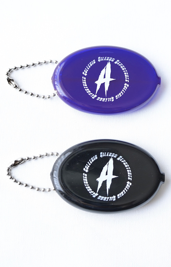 ADG SCRATCH CIRCLE LOGO COIN CASE (purple) コインケース パープル 紫 10枚目の画像