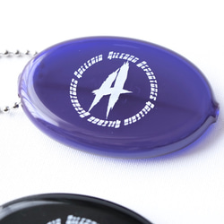 ADG SCRATCH CIRCLE LOGO COIN CASE (purple) コインケース パープル 紫 8枚目の画像