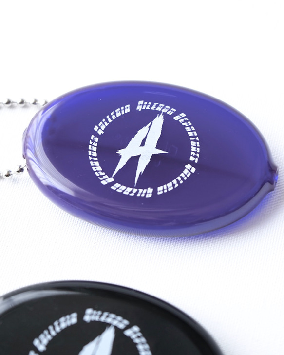 ADG SCRATCH CIRCLE LOGO COIN CASE (purple) コインケース パープル 紫 8枚目の画像