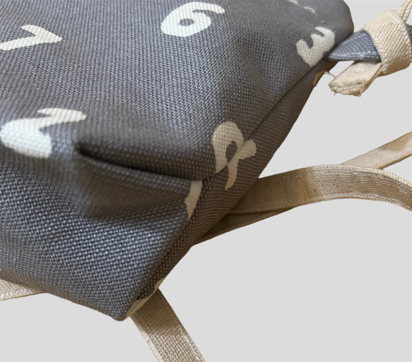 京都想想限定デジタル巾着クロスボディバッグ 3枚目の画像
