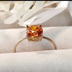 【一点もの】スファレライト　1.19ct　天然石　リング　指輪　ゴールド　シルバー　ネックレス 2枚目の画像