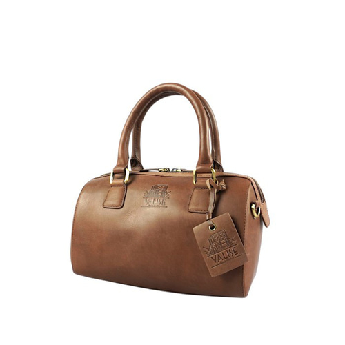 ✅️【スペイン製】VIRREINA ミニボストンバッグ レザー ダークブラウン Mini ボストン ロイヤルブラウン ショルダーバッグ britishbag 通販