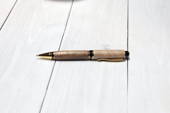 【希少】クラロウォールナットのボールペン　C1084 5枚目の画像