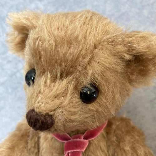 アンティーク　テディベア 茶色のリボン付きぬいぐるみ 約30cm 楽天市場】髪飾り リボン（関連作品テディベア）（ぬいぐるみ