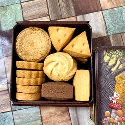 発酵バタークッキー　くまときのこ缶　焼き菓子　ギフト　プレゼント　贈答　クッキー缶　スイーツ　ホワイトデー 2枚目の画像