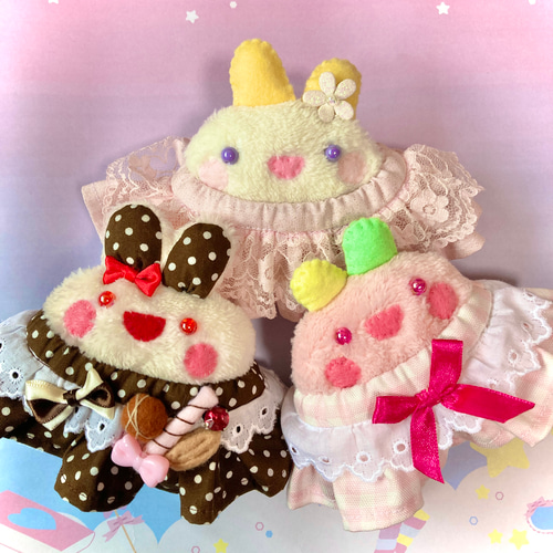 チョコレートチョコレートうちゃぼん 28号 うさぎ ぬいぐるみ ゆめ