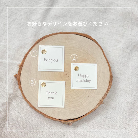 『 yellow × mimosa 』ガラスドーム アレンジ /ミモザ / ドライフラワー / 選べるメッセージタグ付き 4枚目の画像