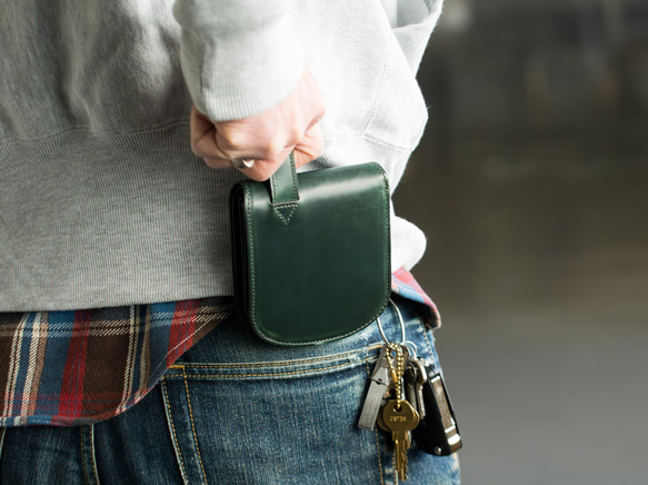 MIC　コードバン　ヒップポケット革財布（小銭入れ付き） コードバン ヒップポケット革財布（小銭入れ付き） レビュー