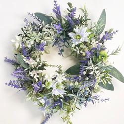 お正月飾りもち花リースNYD-12 しめ縄・しめ飾り リースの森工房 通販