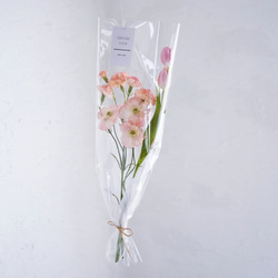 母の日にも◎◆枯れない飾れる花束◆インテリアフラワー（ポピー・カーネーション・チューリップ） 6枚目の画像