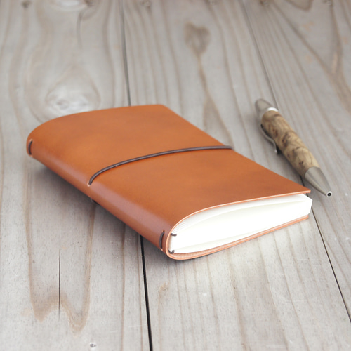 ほぼジャストサイズの「ゴム留め」手帳カバー/A6・B6・A5正寸サイズ