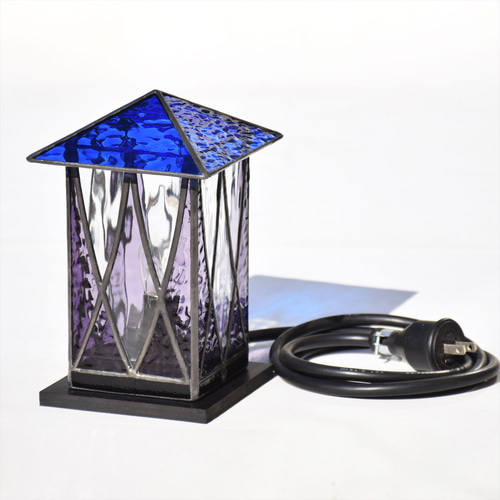 ガーデン ライト ランタン2屋外用 防雨タイプ ステンドグラス ガーデン