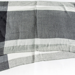 カシミヤ カシミア ニット スカーフ ピュア ウール スカーフ 手編みスカーフ ニットスカーフ - 幾何学模様 クリスマス 交換 2枚目の画像
