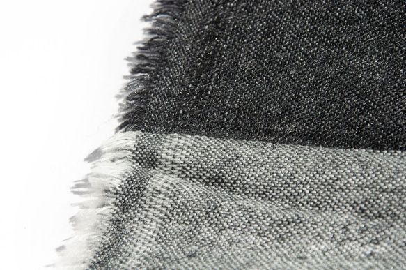 カシミヤ カシミア ニット スカーフ ピュア ウール スカーフ 手編みスカーフ ニットスカーフ - 幾何学模様 クリスマス 交換 4枚目の画像