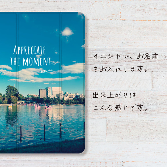 公園  iPad pro iPad air iPad mini 2 5 6 9 10 11 ペン収納 iPadケース 6枚目の画像