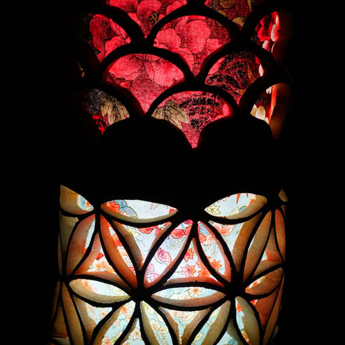 ☆竹灯り・竹あかり・竹灯籠 ～～ 癒しの灯り 華衣ライン☆荘厳